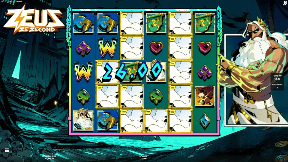 Bonus Gates of Hades della slot Zeus Ze Zecond con simboli Wonder sticky persistenti